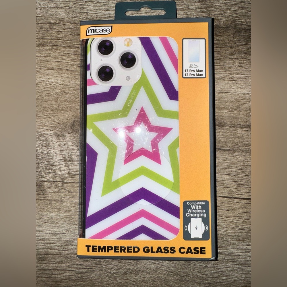 Tempered Glass Care (Fit for 13 Pro Max and 12 Pro Max